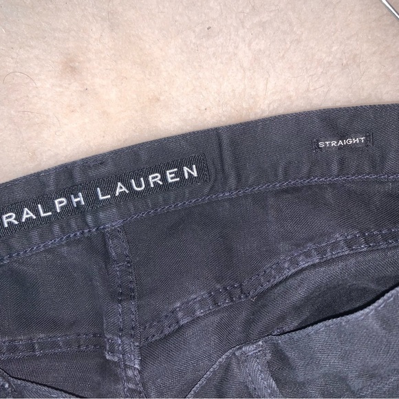 Ralph Lauren Black Label Men's Black Straight Jeans 34x30 - Picture 3 of 9